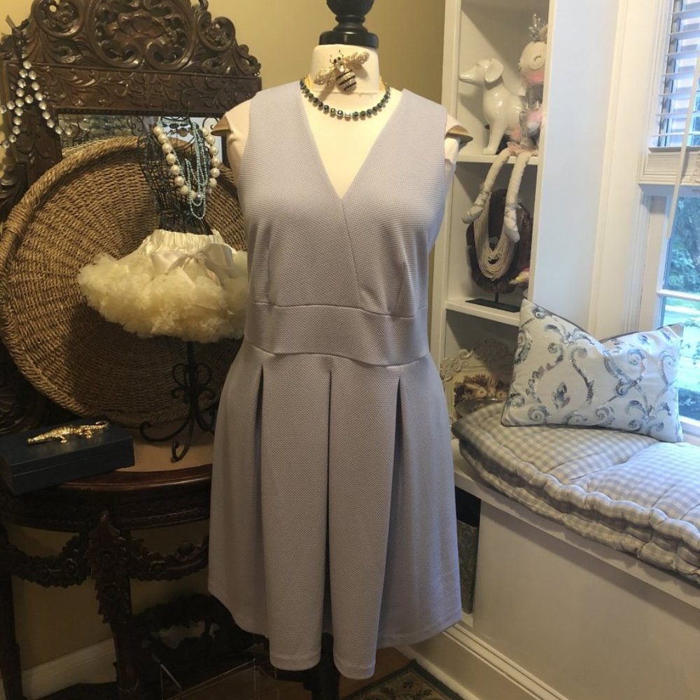 Lane Bryant Lavender Sleeveless Dress
